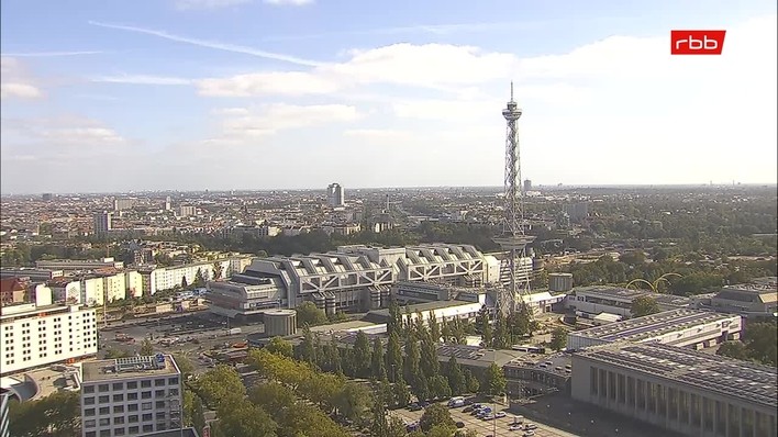 Archiv Foto Webcam Berlin: Theodor-Heuss-Platz am Funkhaus