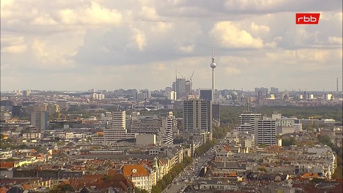Archiv Foto Webcam Berlin: Theodor-Heuss-Platz am Funkhaus