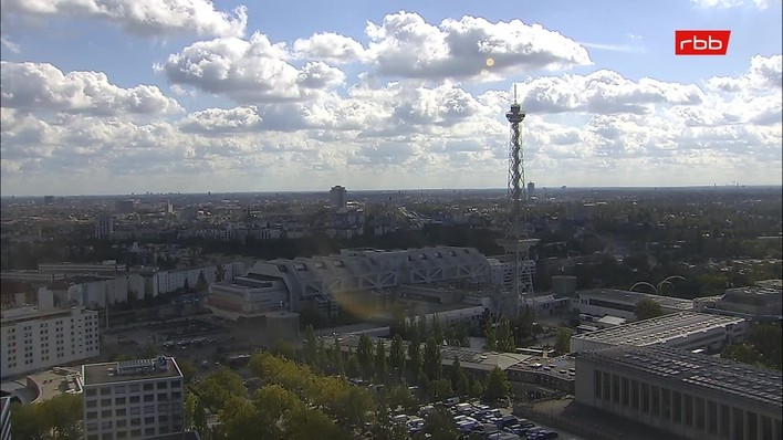Archiv Foto Webcam Berlin: Theodor-Heuss-Platz am Funkhaus