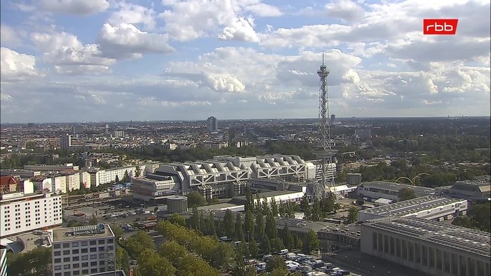 Archiv Foto Webcam Berlin: Theodor-Heuss-Platz am Funkhaus