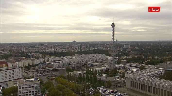Archiv Foto Webcam Berlin: Theodor-Heuss-Platz am Funkhaus