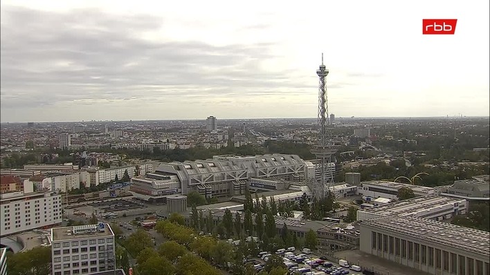 Archiv Foto Webcam Berlin: Theodor-Heuss-Platz am Funkhaus