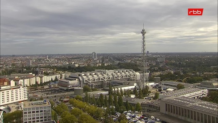 Archiv Foto Webcam Berlin: Theodor-Heuss-Platz am Funkhaus