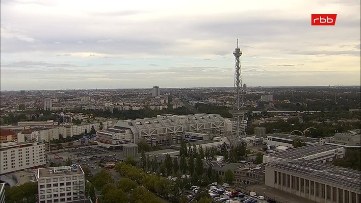 Archiv Foto Webcam Berlin: Theodor-Heuss-Platz am Funkhaus