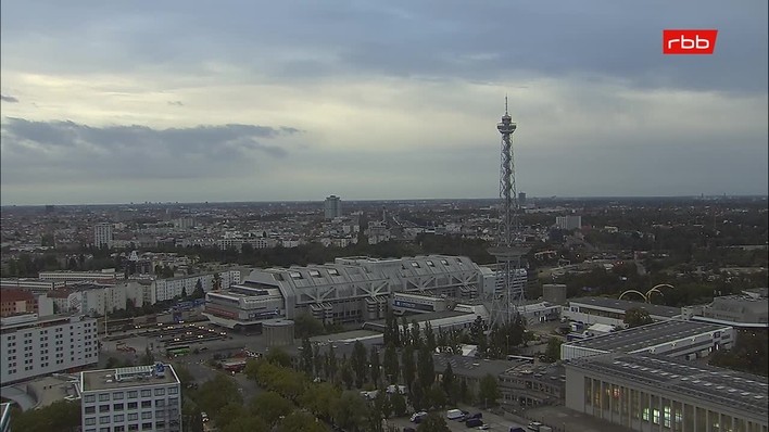Archiv Foto Webcam Berlin: Theodor-Heuss-Platz am Funkhaus