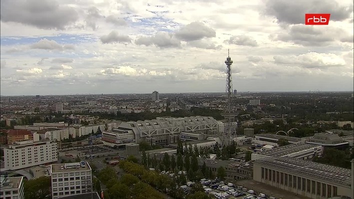 Archiv Foto Webcam Berlin: Theodor-Heuss-Platz am Funkhaus