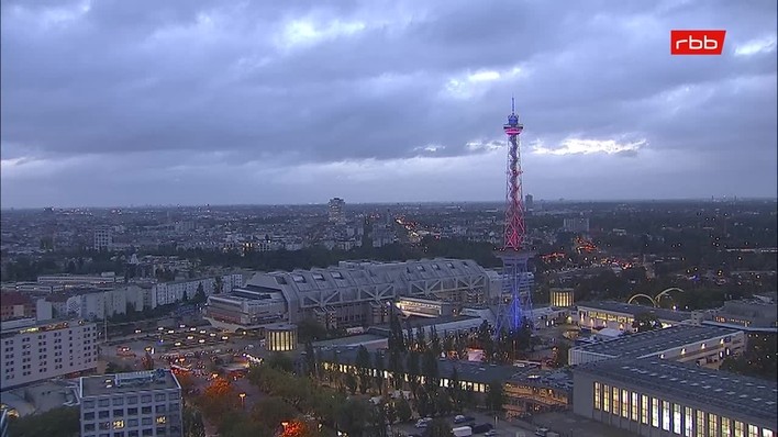 Archiv Foto Webcam Berlin: Theodor-Heuss-Platz am Funkhaus