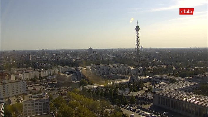 Archiv Foto Webcam Berlin: Theodor-Heuss-Platz am Funkhaus