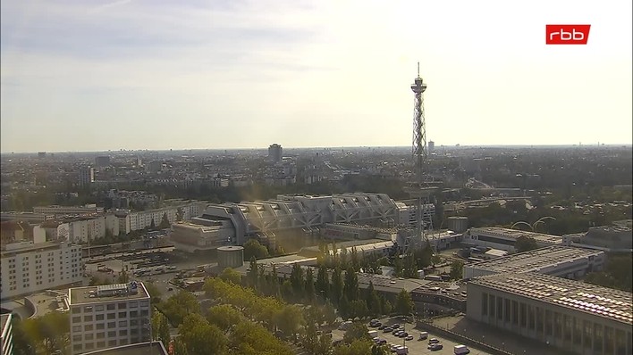 Archiv Foto Webcam Berlin: Theodor-Heuss-Platz am Funkhaus