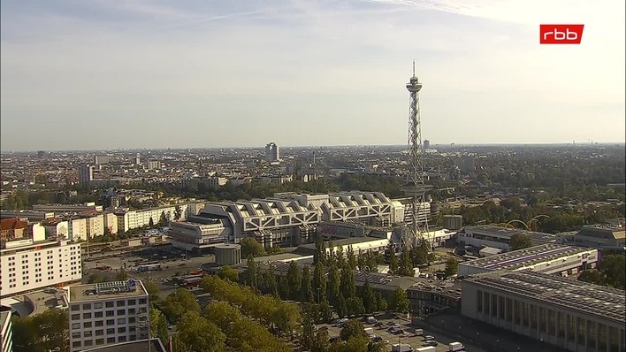Archiv Foto Webcam Berlin: Theodor-Heuss-Platz am Funkhaus