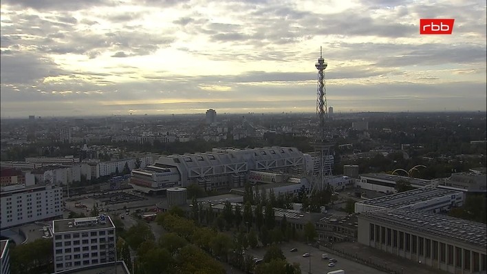 Archiv Foto Webcam Berlin: Theodor-Heuss-Platz am Funkhaus