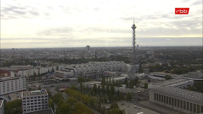 Archiv Foto Webcam Berlin: Theodor-Heuss-Platz am Funkhaus