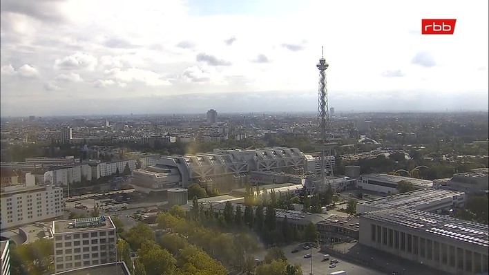 Archiv Foto Webcam Berlin: Theodor-Heuss-Platz am Funkhaus
