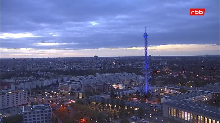 Archiv Foto Webcam Berlin: Theodor-Heuss-Platz am Funkhaus