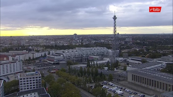 Archiv Foto Webcam Berlin: Theodor-Heuss-Platz am Funkhaus
