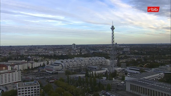 Archiv Foto Webcam Berlin: Theodor-Heuss-Platz am Funkhaus
