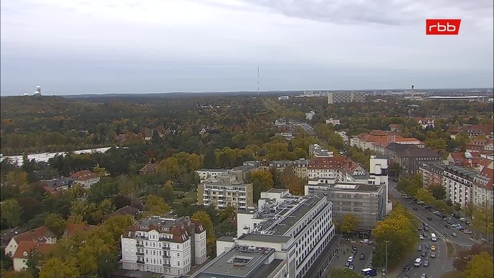 Archiv Foto Webcam Berlin: Theodor-Heuss-Platz am Funkhaus