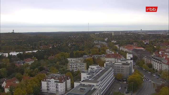 Archiv Foto Webcam Berlin: Theodor-Heuss-Platz am Funkhaus