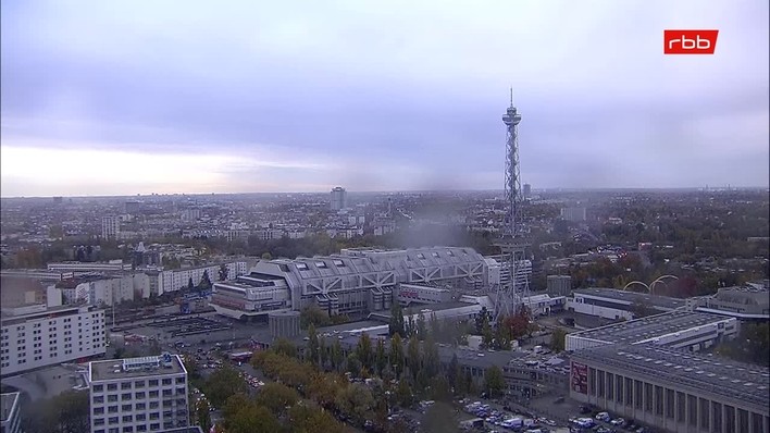 Archiv Foto Webcam Berlin: Theodor-Heuss-Platz am Funkhaus