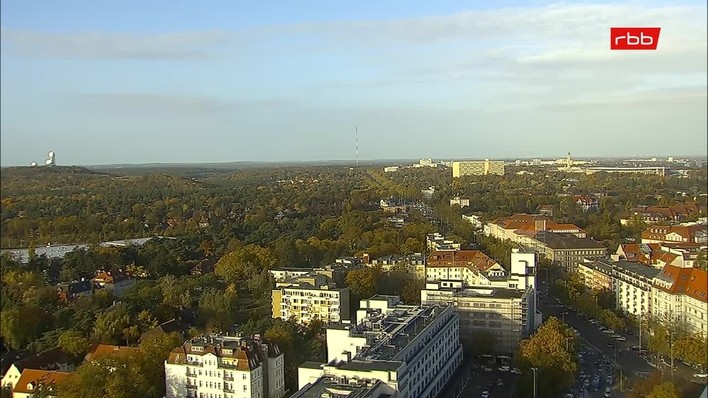 Archiv Foto Webcam Berlin: Theodor-Heuss-Platz am Funkhaus