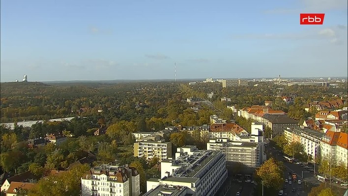 Archiv Foto Webcam Berlin: Theodor-Heuss-Platz am Funkhaus