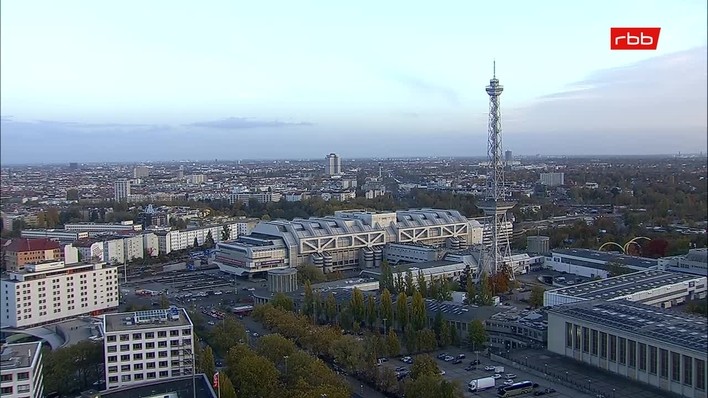 Archiv Foto Webcam Berlin: Theodor-Heuss-Platz am Funkhaus