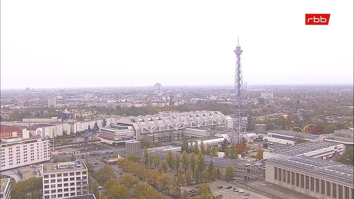 Archiv Foto Webcam Berlin: Theodor-Heuss-Platz am Funkhaus