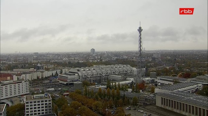Archiv Foto Webcam Berlin: Theodor-Heuss-Platz am Funkhaus