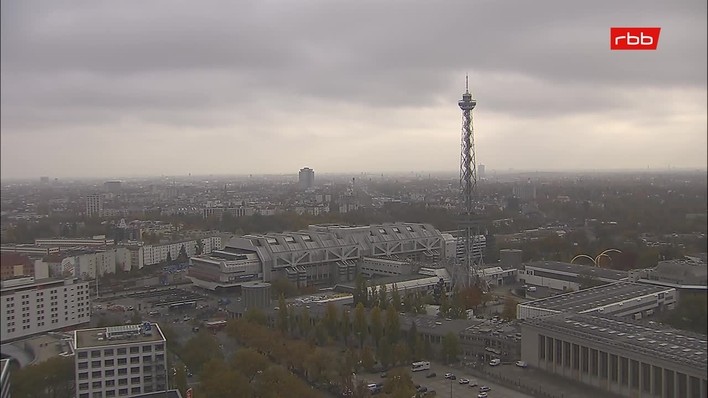 Archiv Foto Webcam Berlin: Theodor-Heuss-Platz am Funkhaus