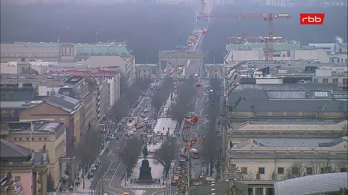 Archived image Webcam View from Rotes Rathaus, Berlin