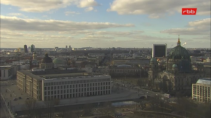 Archived image Webcam View from Rotes Rathaus, Berlin