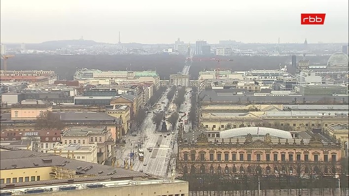 Archived image Webcam View from Rotes Rathaus, Berlin