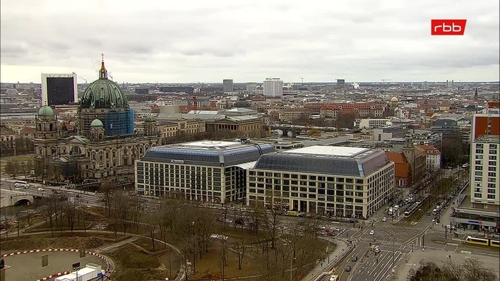 Archived image Webcam View from Rotes Rathaus, Berlin