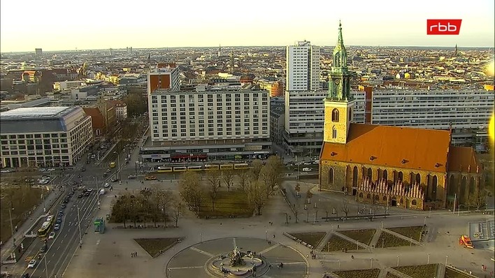 Archived image Webcam View from Rotes Rathaus, Berlin