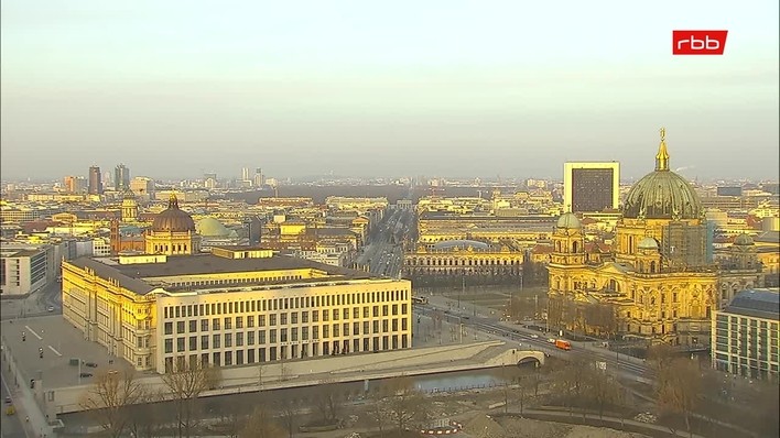 Archived image Webcam View from Rotes Rathaus, Berlin