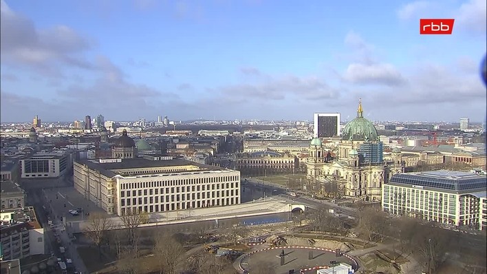 Archived image Webcam View from Rotes Rathaus, Berlin
