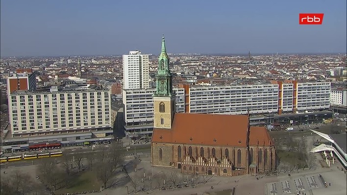 Archived image Webcam View from Rotes Rathaus, Berlin