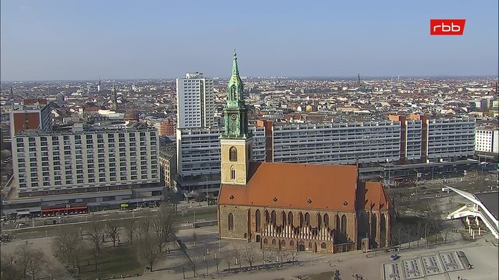Archived image Webcam View from Rotes Rathaus, Berlin