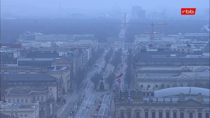 Archived image Webcam View from Rotes Rathaus, Berlin