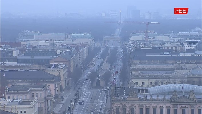 Archived image Webcam View from Rotes Rathaus, Berlin