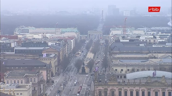 Archived image Webcam View from Rotes Rathaus, Berlin