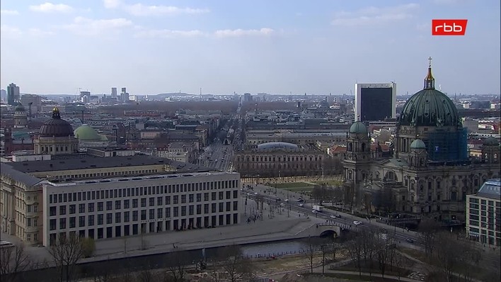 Archived image Webcam View from Rotes Rathaus, Berlin