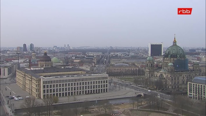 Archived image Webcam View from Rotes Rathaus, Berlin
