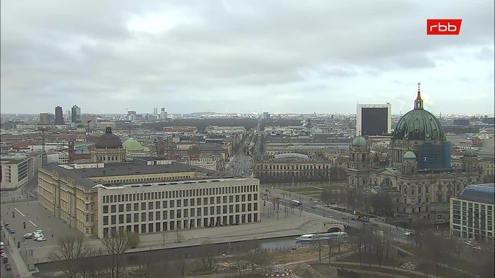 Archived image Webcam View from Rotes Rathaus, Berlin