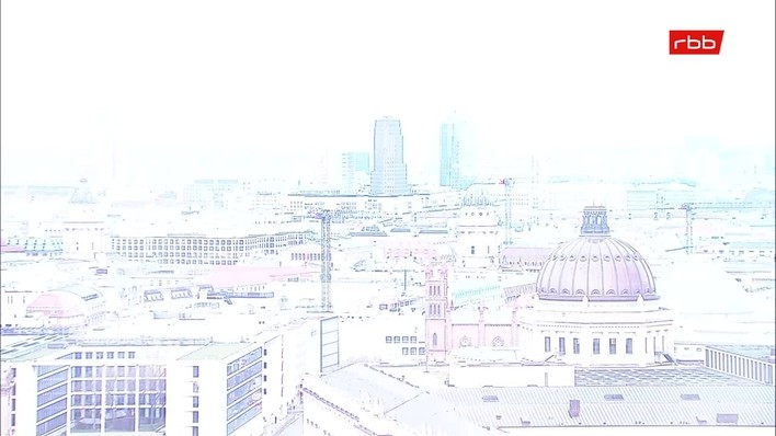 Archiv Foto Webcam Berlin: Rotes Rathaus und Berliner Dom