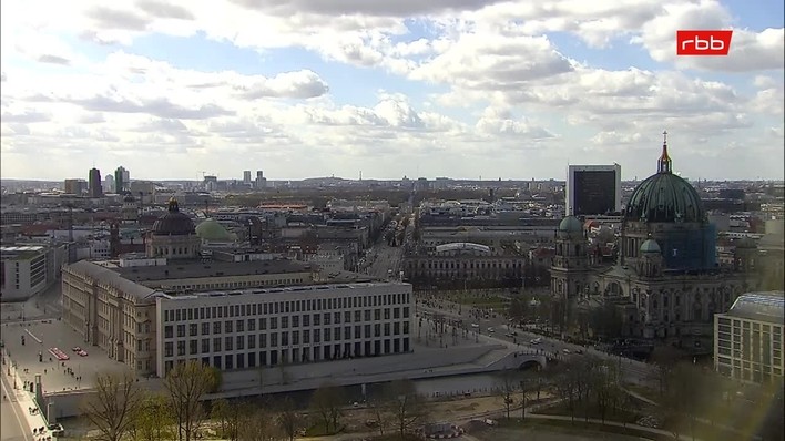 Archived image Webcam View from Rotes Rathaus, Berlin
