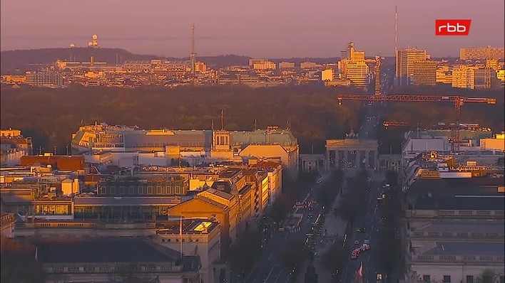 Archived image Webcam View from Rotes Rathaus, Berlin