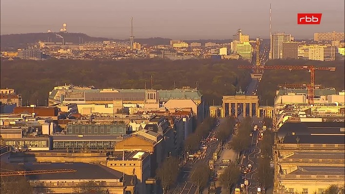 Archived image Webcam View from Rotes Rathaus, Berlin
