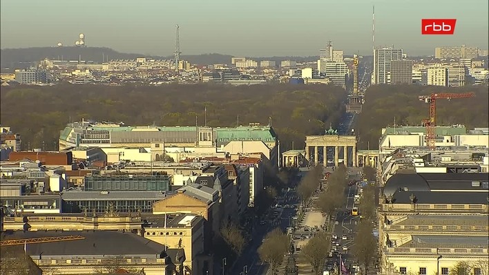 Archived image Webcam View from Rotes Rathaus, Berlin