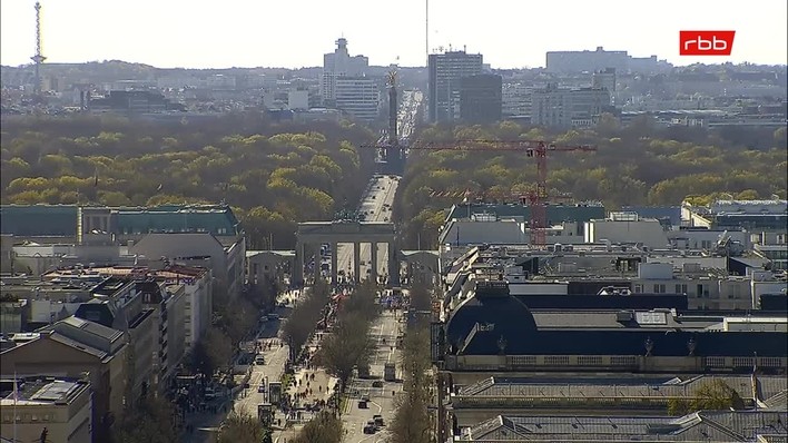 Archived image Webcam View from Rotes Rathaus, Berlin